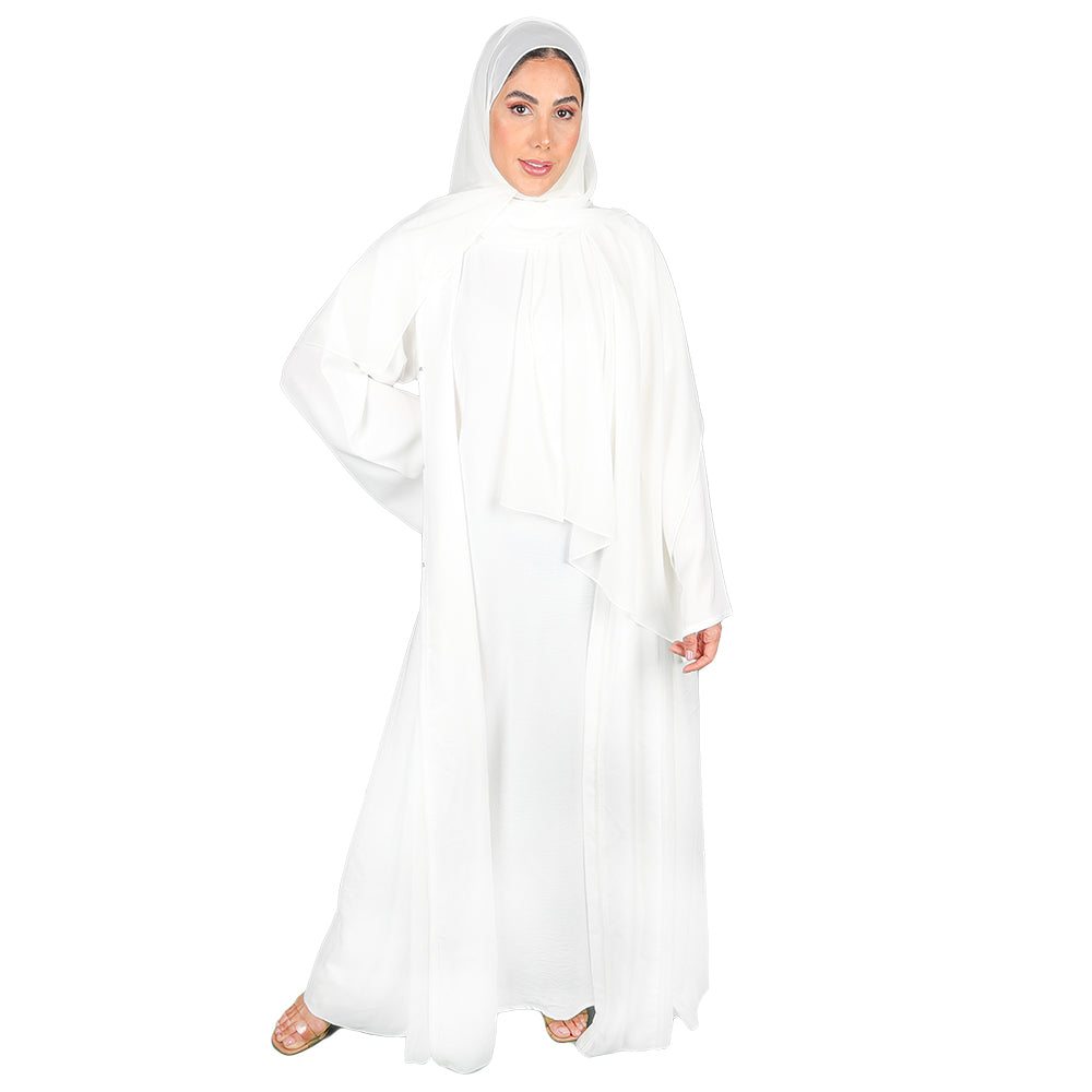 OFFWHITE MODEST ABAYA SET